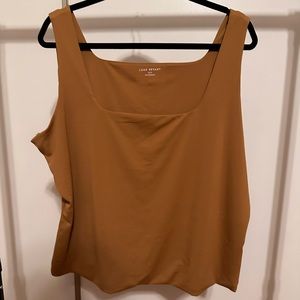 Lane Bryant Square Neck Tank atop